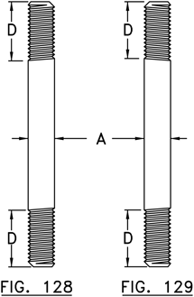 Fig. 128 & 129:Hanger Rod
