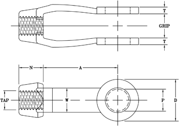 Fig. 95: Steel Clevis