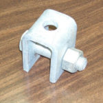 Hot dipped galvanized welded beam attachment