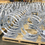 Custom Designed Bolt Cradle Supports for a Chemical Plant in Texas