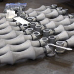 Trapeze Roller Hangers for a Food Processing Facility