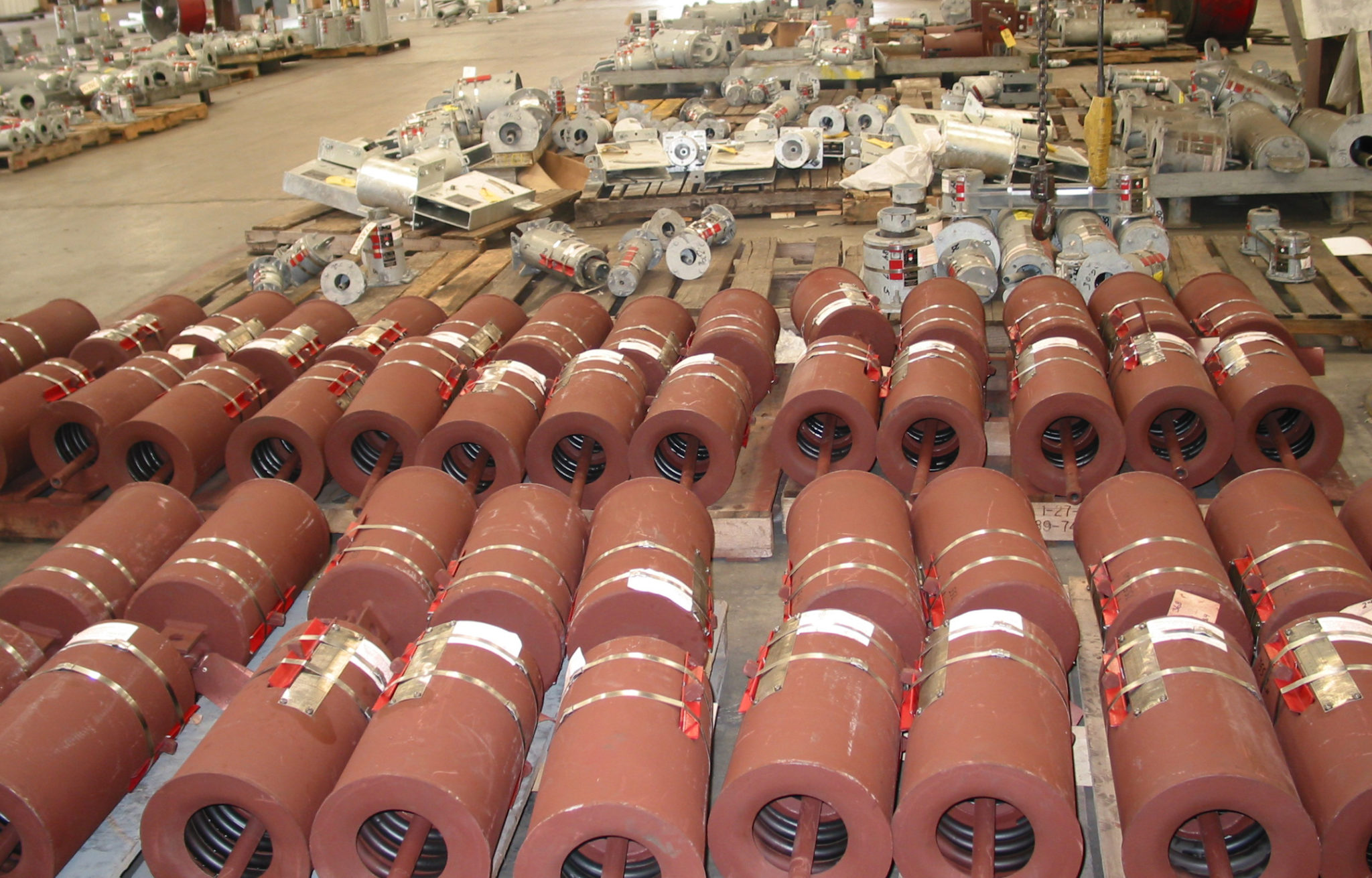 08 Furnace Spring Assemblies Up To 13000 Lbs. For A Chemical Refinery