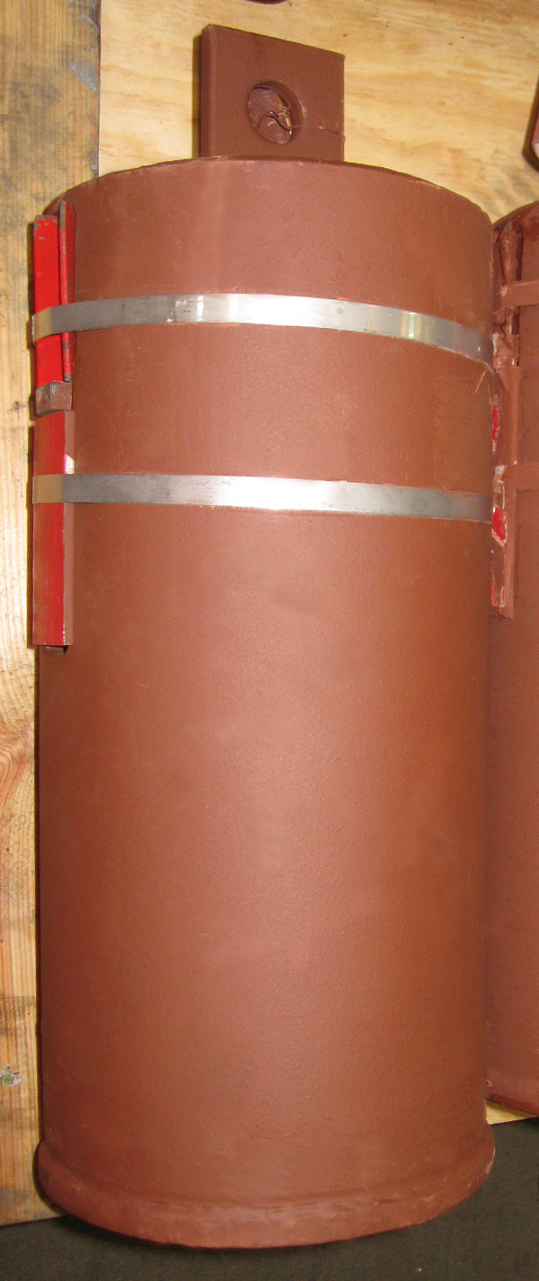 Close-up of Furnace Variable Spring
