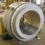 4 Insulated Cold Shoe Supports for a Gas Plant