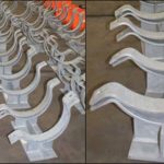 14” Diameter Pipe Clamp Assemblies Designed and Manufactured by PT&P