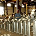 40 clamp attachments for a petrochemical plant