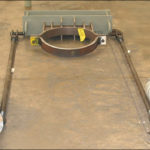 8,500 lb. Load Clamp Support Assembly with two PTP-2 Type C spring hangers and a special clamp support