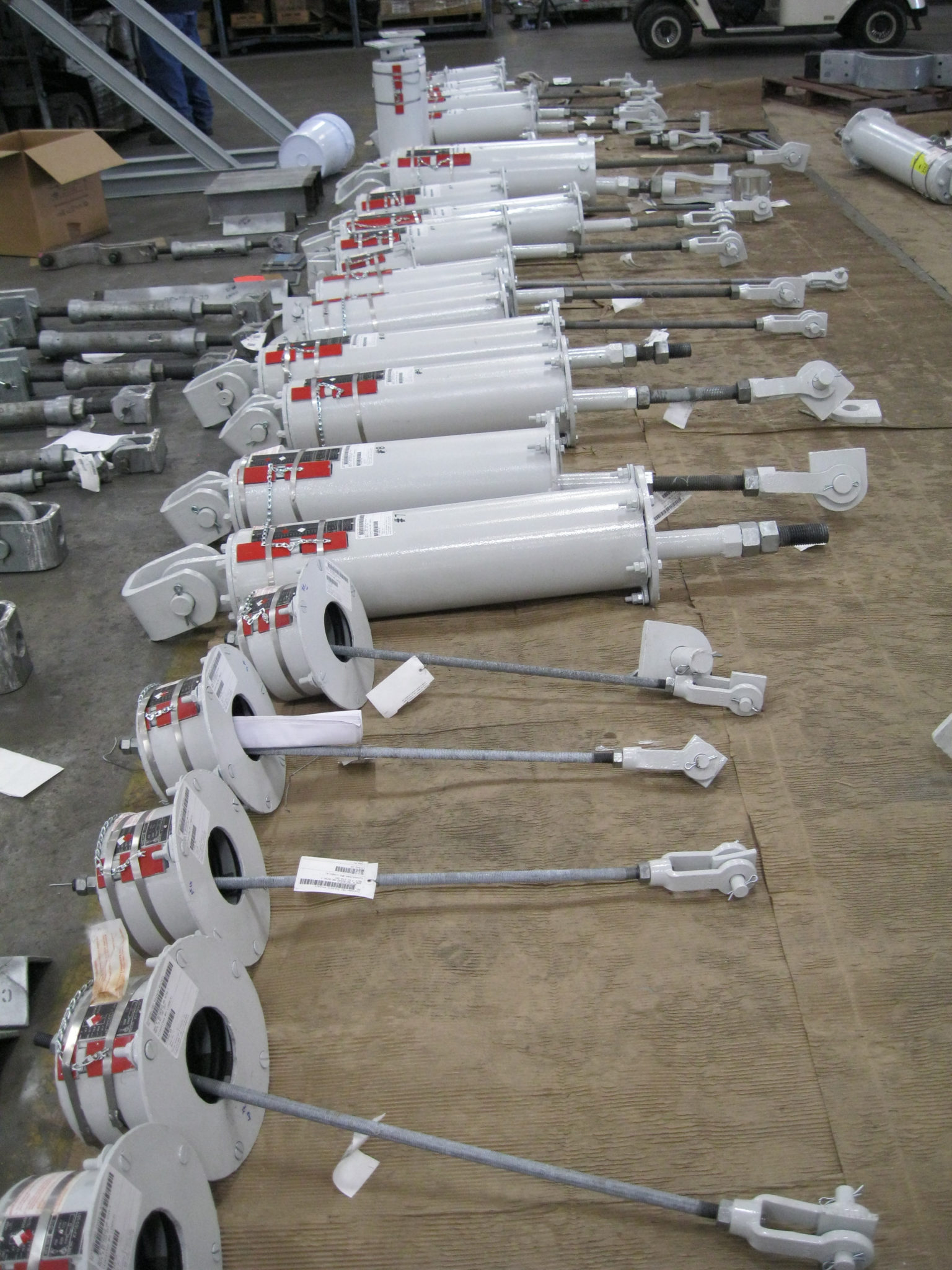 Variable Spring Supports for a Gas Storage Facility  