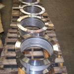Expansion joints that required helium leak testing