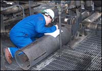 Field Services - Inspecting a Constant Spring Hanger