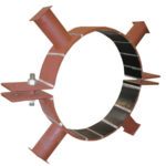 Riser Clamps for 54" FRP Pipe
