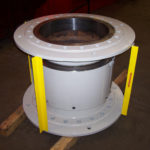 Single tied metallic expansion joints with two ply alloy bellows