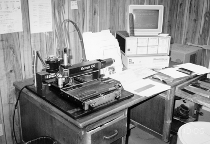 PT&P's First Computer-Controlled Equipment - a Nameplate Etcher