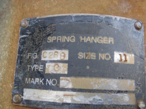 Corrosion of Trapese Type-G Spring Hanger Assembly (non-PT&P supports)