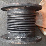Corroded expansion joint