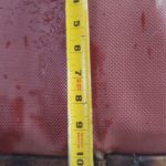 Damaged duct fabric expansion joint 7