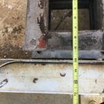 Rusted metallic expansion joint