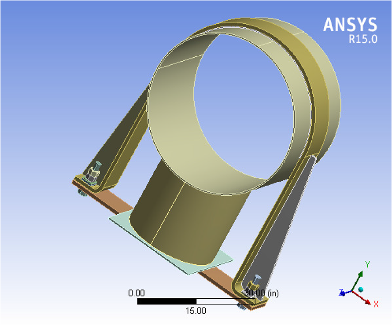 Aiv Hold-Down Ansys