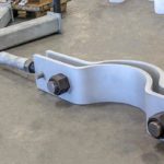 Sway Strut & 3-Bolt Pipe Clamp Assemblies Designed for a Power Plant in California