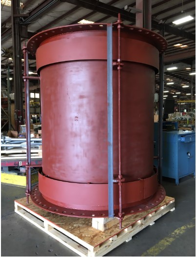 Refurbished Refractory-Lined Universal Expansion Joint With Cover