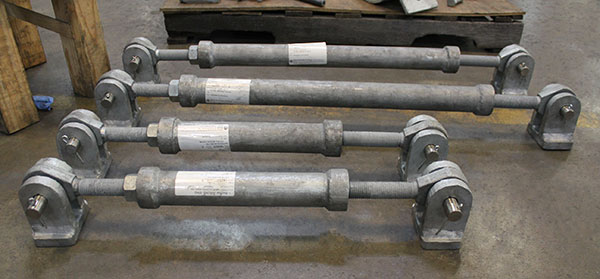 Sway Strut Assemblies Designed For An 8,000 Lb. Load At An LNG Train ...