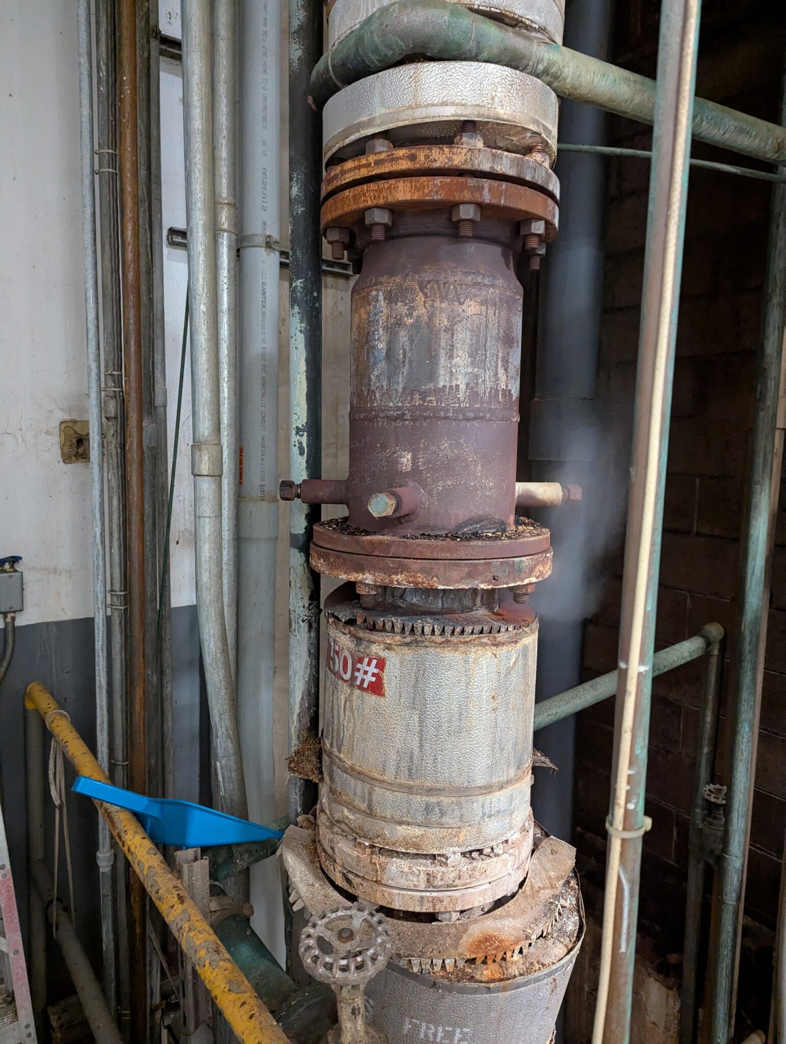 super heated steam expansion joint