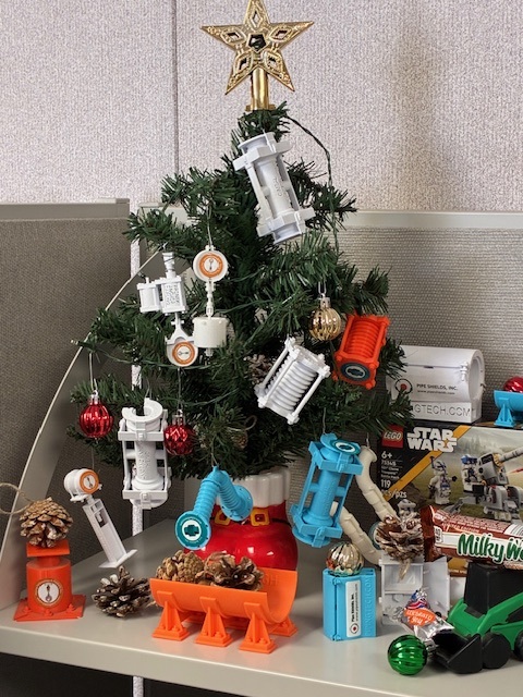 Pt&P Xmas tree from Chris Bunker at Premier Cryogenic